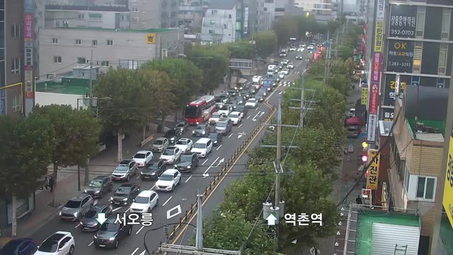 龜山站十字路口