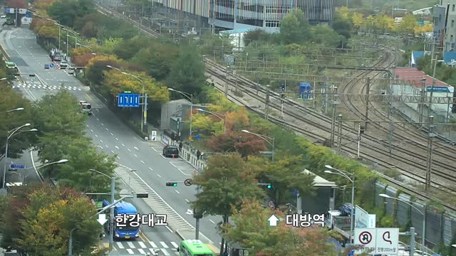鷺梁津三岔路口