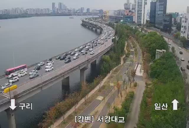 西江大橋北端