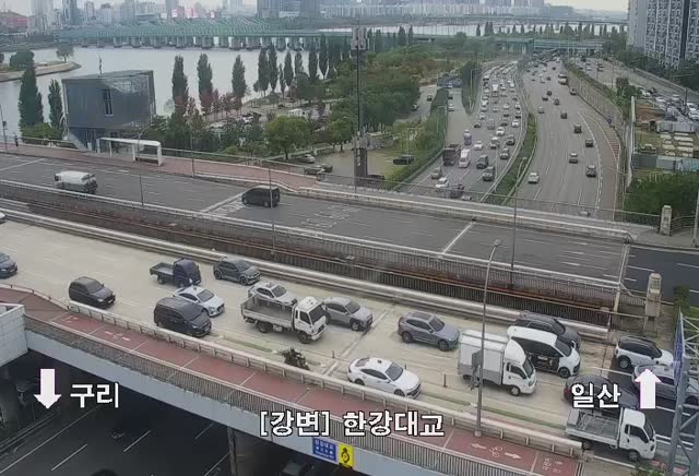 漢江大橋北端江邊北路