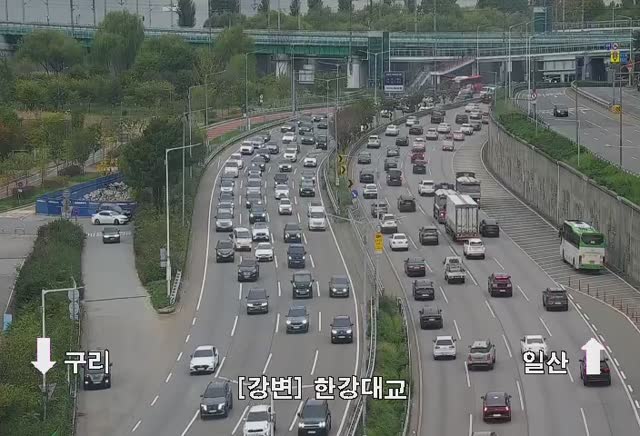 漢江大橋北端江邊北路