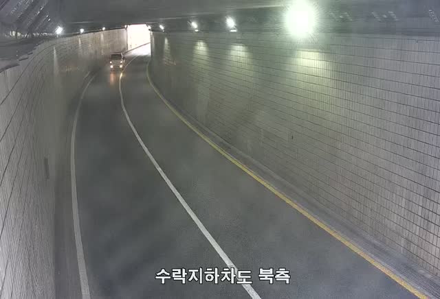 水落地下車道北側