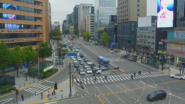 新沙站十字路口