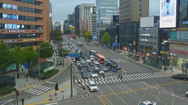 新沙站十字路口