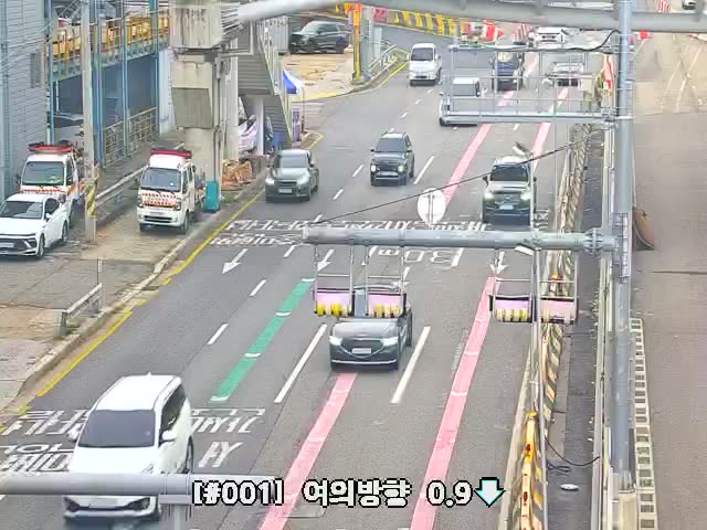 新月汝矣地下道汝矣島端
