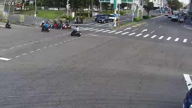 中清路/環中路(右側車流往文心路)