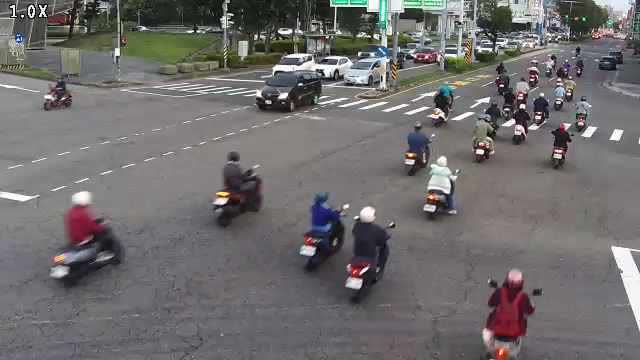 中清路/環中路(右側車流往文心路)