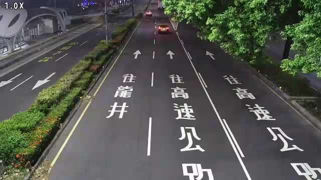 台灣大道/朝富路(右側車流往台中交流道)