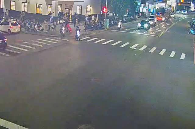 福科路/黎明路(右側車流往西屯路)