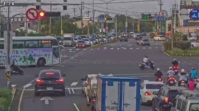大雅交流道/環中路(右側車流往大雅交流道)