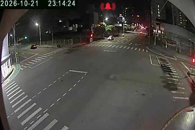 安和路/朝馬路(右側車流往台灣大道)