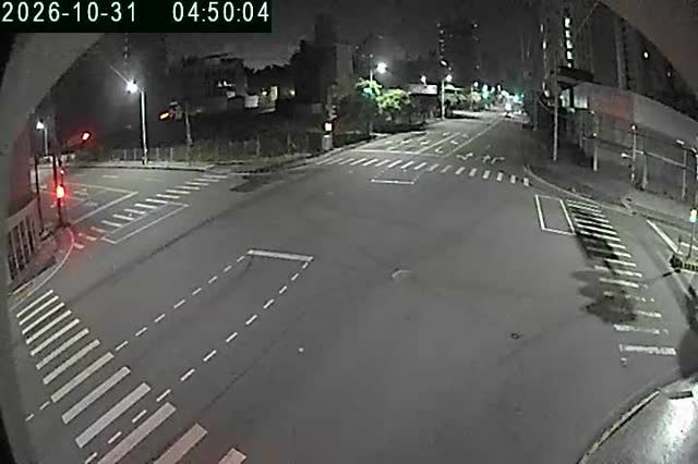 安和路/朝馬路(右側車流往台灣大道)