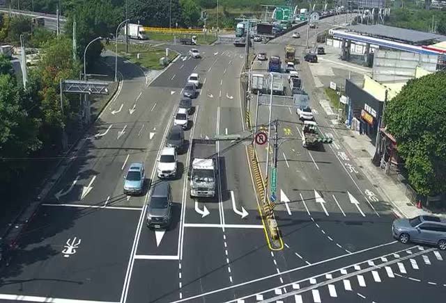 五權西路/環中路(右側車流往工業區)