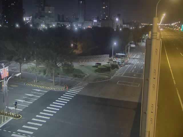 市政路/環中路(右側車流往文心路)