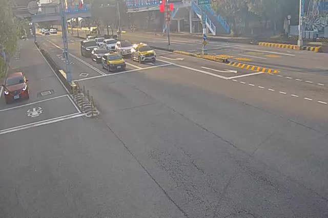 台灣大道/工業區一路(右側車流往文心路)