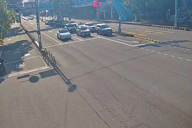 台灣大道/工業區一路(右側車流往文心路)