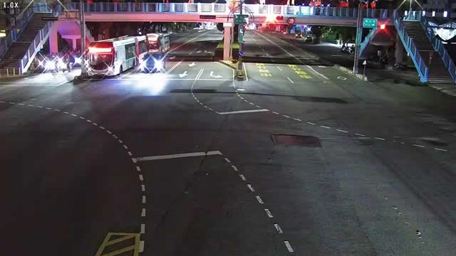 台灣大道/福安路(右側車流往文心路)