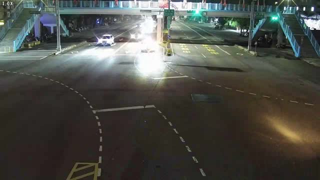 台灣大道/福安路(右側車流往文心路)