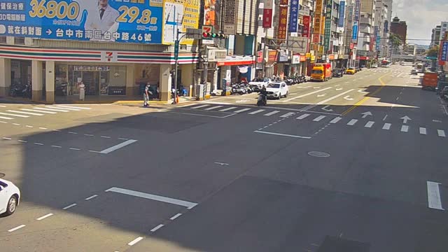 台中路/復興路(右側車流往建成路)