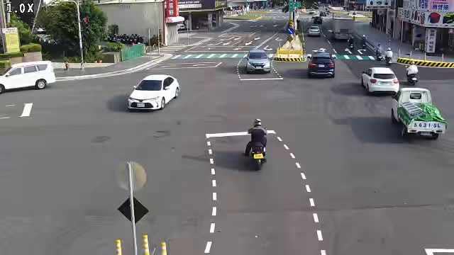 忠明南路/復興路(右側車流往中投公路)