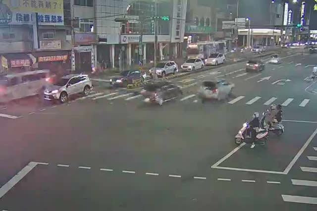 北屯路/太原路(右側車流往文心路)