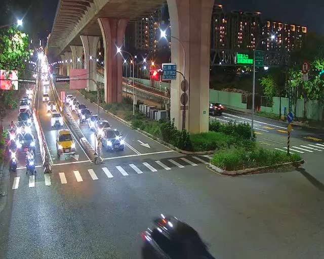 環中東路/建軍二街(太原下匝道車流往東山路)(往北)