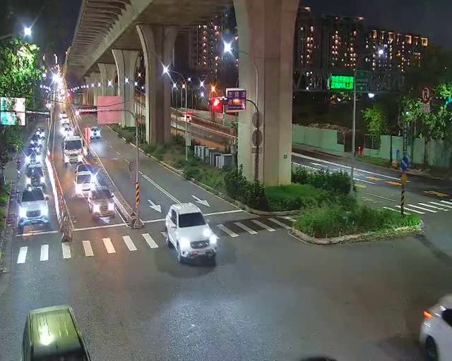環中東路/建軍二街(太原下匝道車流往東山路)(往北)