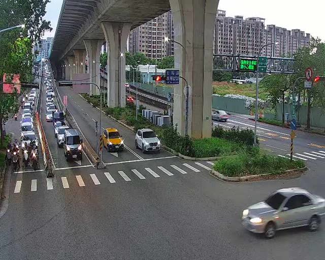 環中東路/建軍二街(太原下匝道車流往東山路)(往北)