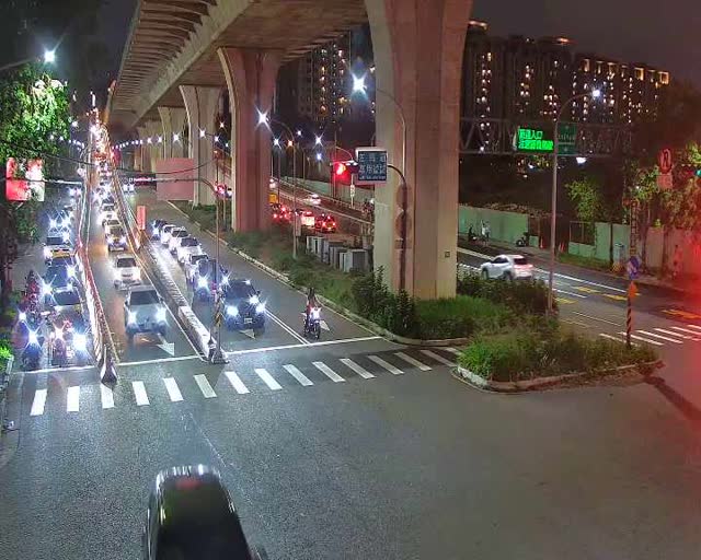 環中東路/建軍二街(太原下匝道車流往東山路)(往北)