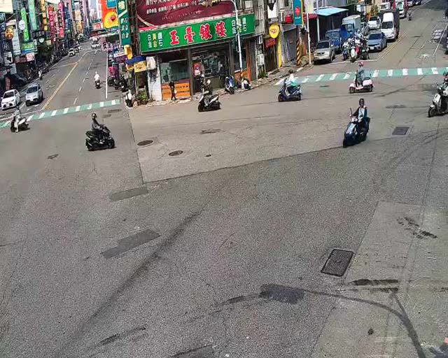 大里區中興路/新仁路 (右側車流往環中東路)Zhongxing Rd./Xinren Rd..(Right side Traffic flow to Huanzhong E.Rd.)