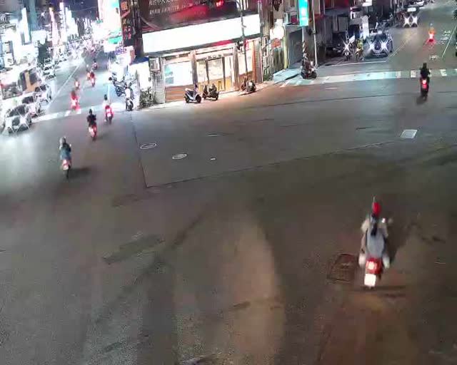 大里區中興路/新仁路 (右側車流往環中東路)Zhongxing Rd./Xinren Rd..(Right side Traffic flow to Huanzhong E.Rd.)