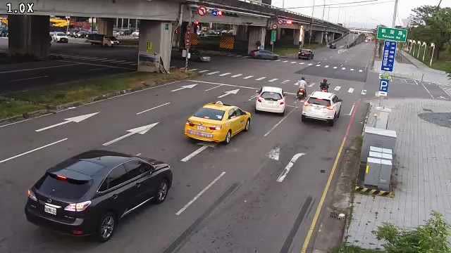 環中路/凱旋路(車流往中清路)(往東北)