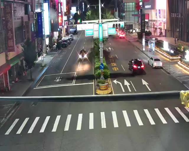 中清路/庄美街(右側車流往文心路)