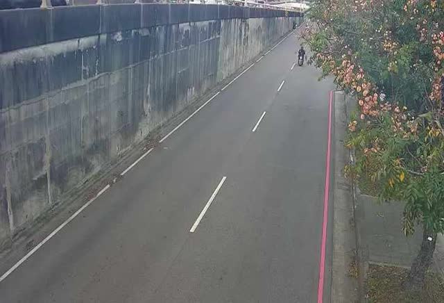 環中路/中央公園北側停車場(車流往中清路)Huanzhong Rd/Central Park North Parking Lot.(Traffic flow to Zhongqing Rd)