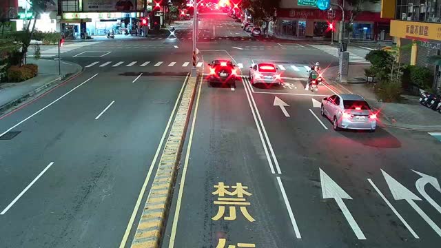 敦化路/中平路(右側車流往中清路)