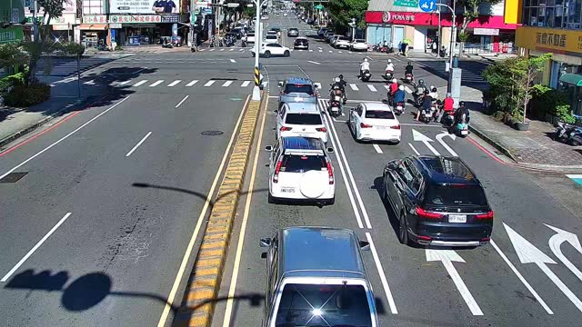 敦化路/中平路(右側車流往中清路)