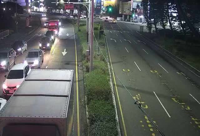 中清路引道/中清路(右側車流往文心路)