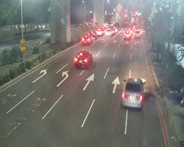 環中東路/建軍二街(太原下匝道車流往東山路)(往北)