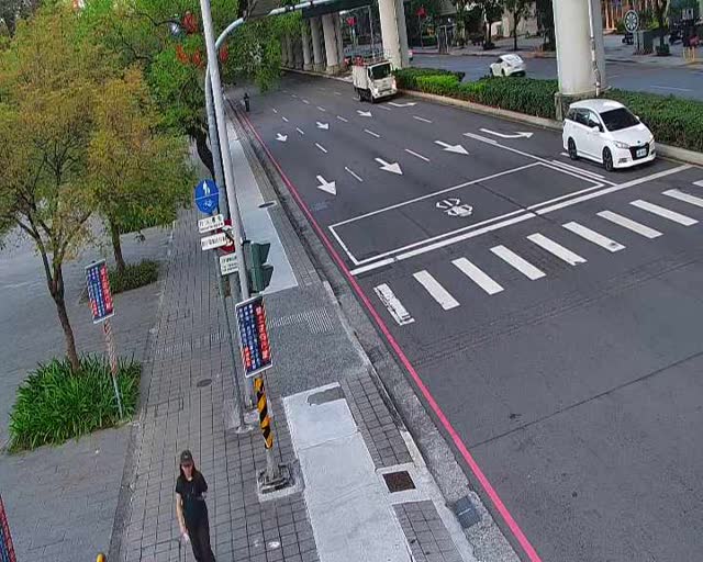 文心路/大墩十九街(右側車流往台灣大道) Wenxin Rd/Dadun 19th St.(Right side Traffic flow to Taiwan Blvd)