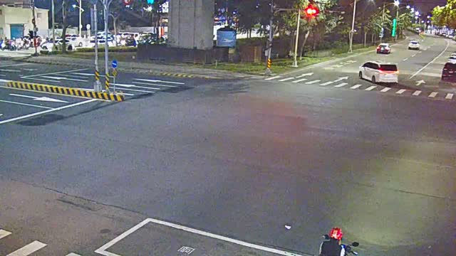 環中路/中山路(右側車流往崇德路)