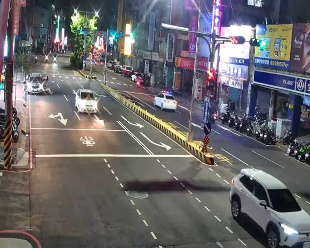 中清路/雷中街 (右側車流往大雅交流道)Zhongqing Rd /Leizhong St (Right side Traffic flow to Daya Interchange)