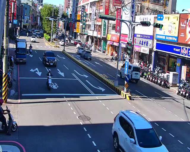 中清路/雷中街 (右側車流往大雅交流道)Zhongqing Rd /Leizhong St (Right side Traffic flow to Daya Interchange)