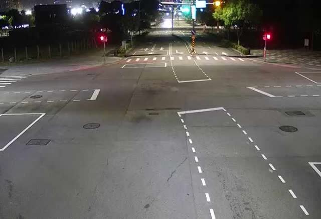 (i)敦化路/經貿路(右側車流往凱旋路)Dunhua Rd/Jingmao Rd (Right side Traffic flow to Kaixuan Rd)