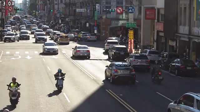 三民路二段/成功路(右側車流往建國北路)