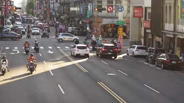 三民路二段/成功路(右側車流往建國北路)