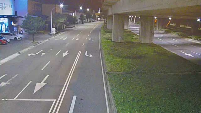 環中路/廣福路(右側車流往台灣大道)