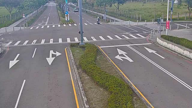 凱旋路/黎明路(右側車流往環中路)