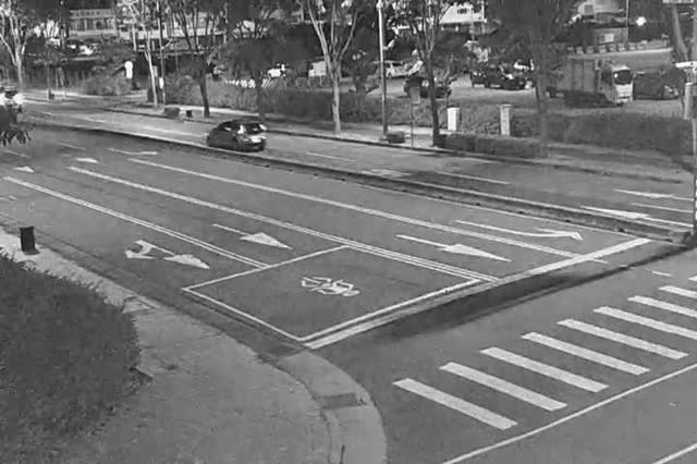 (i)大鵬路/經貿路(右側車流往凱旋路) Dapeng Rd./Jingmao Rd. (Right side Traffic flow to Kaixuan Rd.)