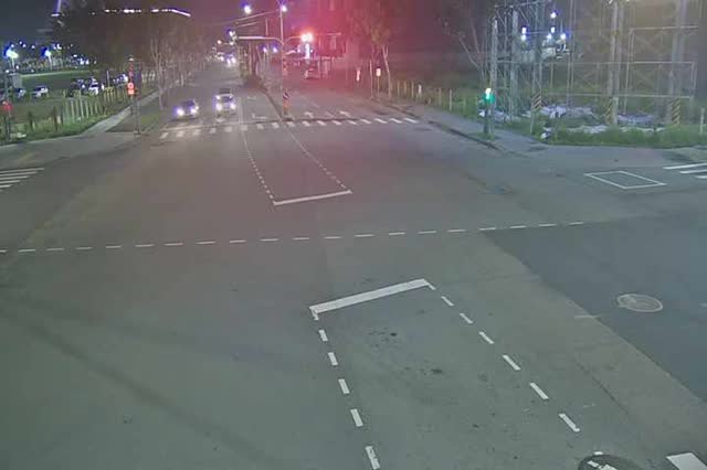 (i)經貿路/經貿八路(右側車流往河南路) Jingmao Rd./Jingmao 8th Rd.(Right side Traffic flow to Henan Rd.)