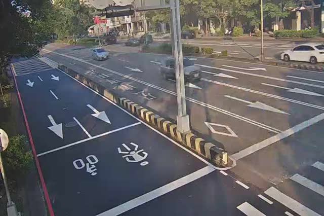 台灣大道/玉門路(右側車流往沙鹿) Taiwan Blvd/Yumen Rd.(Right side Traffic flow to Shalu)